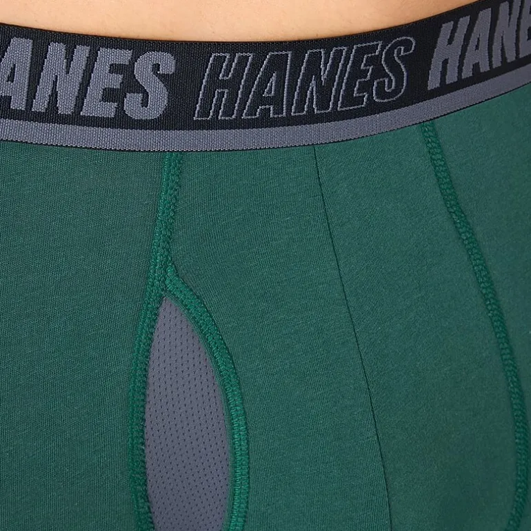 Hanes® Ultimate Men's Underwear 3-Pack Moves X-TEMP® Cotton Stretch Boxer Briefs Underwear Um5bb3