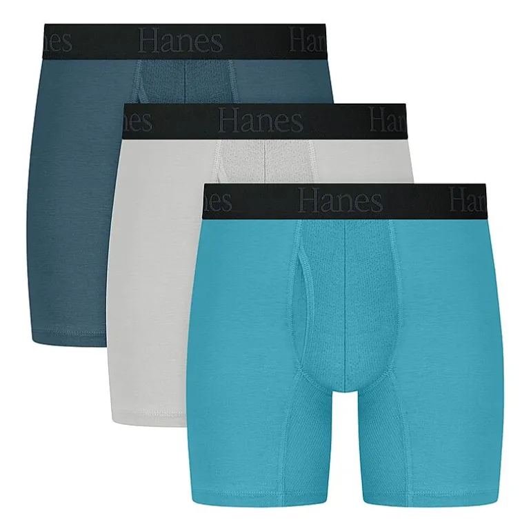 Hanes® Ultimate Men's Underwear 3-Pack Comfort Flex Fit® Boxer Brief Underwear Ucfba3