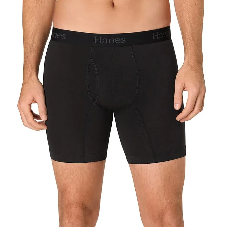 Hanes® Ultimate Men's Underwear 3-Pack Moves X-TEMP® Performance Boxer Briefs Underwear Um2be3