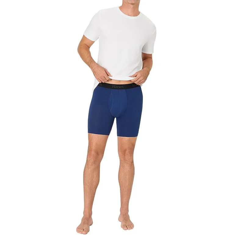 Hanes® Ultimate Men's Underwear 3-Pack Comfort Flex Fit® Boxer Briefs Underwear with Total Support Pouch™ Ufsbq3