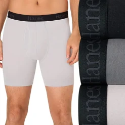 Hanes® Ultimate Men's Underwear 3-Pack Comfort Flex Fit® Boxer Briefs Underwear with Total Support Pouch™ Ufsbq3
