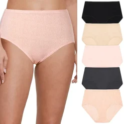 Hanes Ultimate® 5-Pack ComfortSoft Brief Panties Underwear 40W5CS