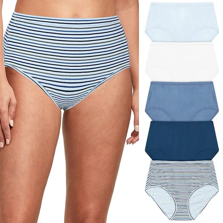 Hanes Ultimate® 5-Pack ComfortSoft Brief Panties Underwear 40W5CS