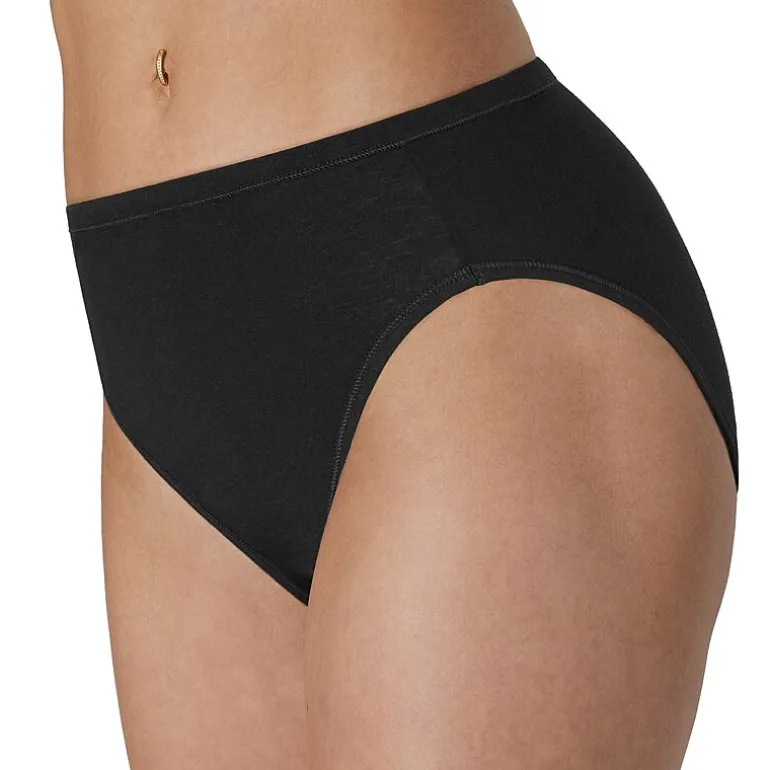 Hanes Ultimate® 5-Pack Pure Comfort High Cut Briefs Panties Underwear 43W5CS