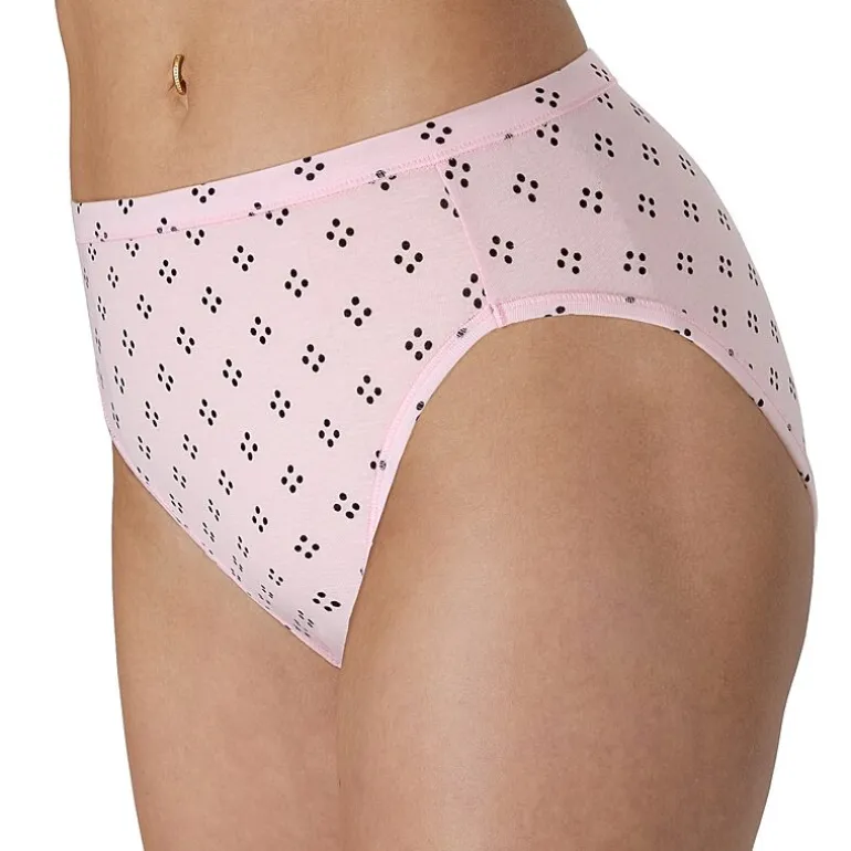 Hanes Ultimate® 5-Pack Pure Comfort High Cut Briefs Panties Underwear 43W5CS