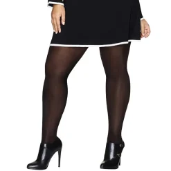 Hanes Womens Curves Moisture Wicking Plus Tights