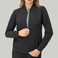 Hanes Womens Tag Free Moisture Wicking Scrub Jackets