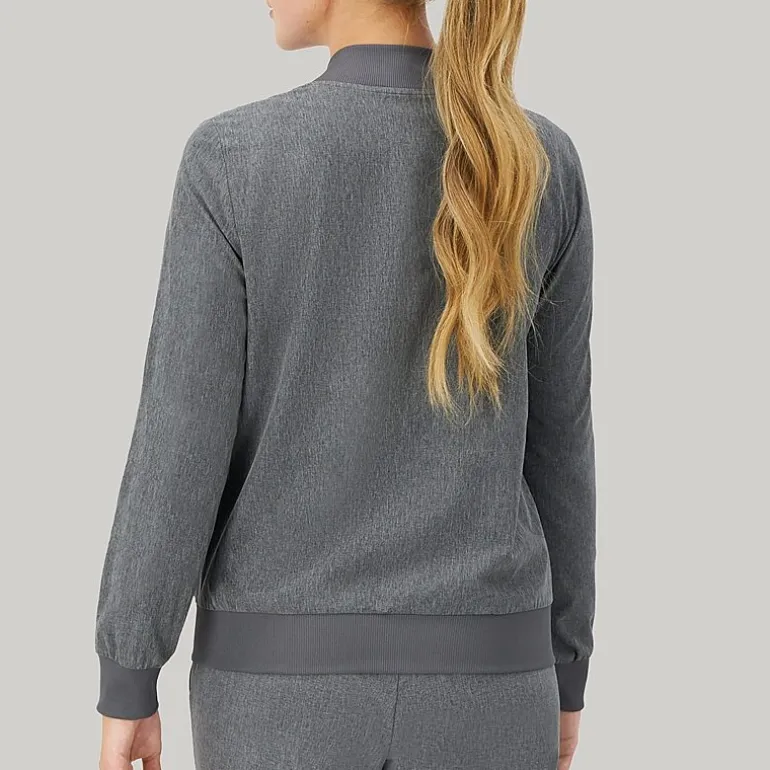 Hanes Womens Tag Free Moisture Wicking Scrub Jackets