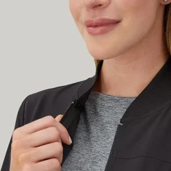 Hanes Womens Tag Free Moisture Wicking Scrub Jackets