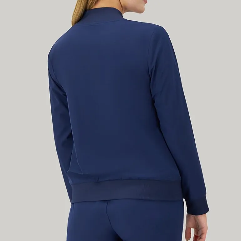 Hanes Womens Tag Free Moisture Wicking Scrub Jackets