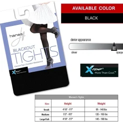 Hanes Womens Tights