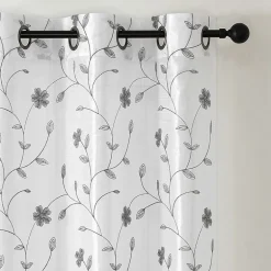 Harlow Grommet Top Light-Filtering Set of 2 Curtain Panel