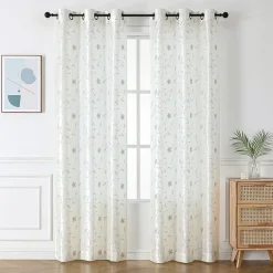 Harlow Grommet Top Light-Filtering Set of 2 Curtain Panel