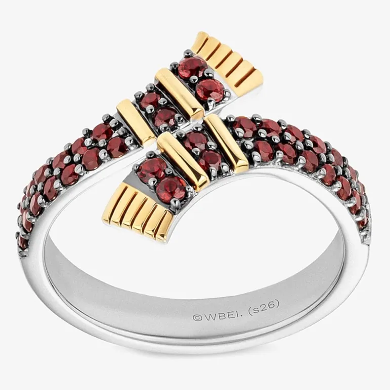 Harry Potter Womens Genuine or Lab-Created Gemstone Sterling Silver Cocktail Ring