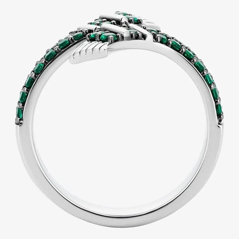 Harry Potter Womens Genuine or Lab-Created Gemstone Sterling Silver Cocktail Ring