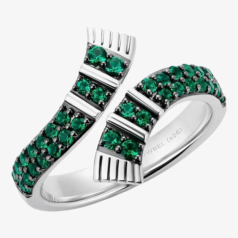 Harry Potter Womens Genuine or Lab-Created Gemstone Sterling Silver Cocktail Ring