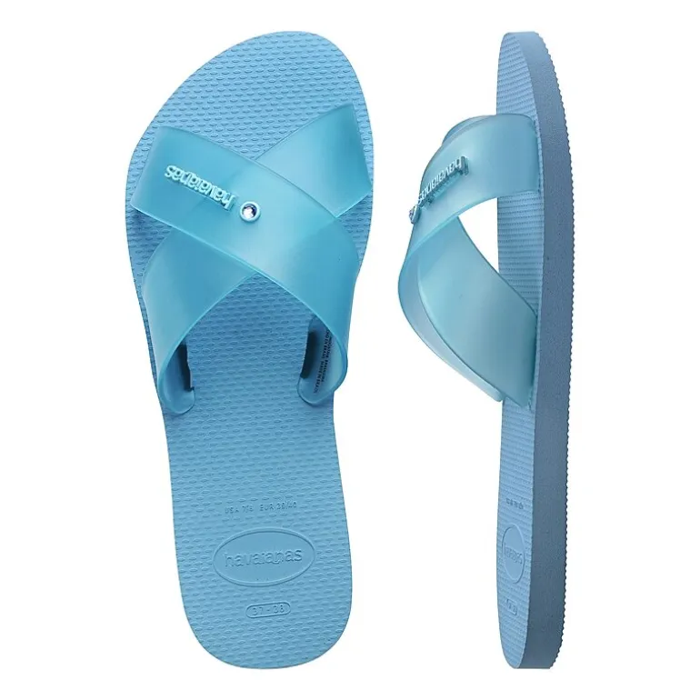 Havaianas® Womens Aqua Jelly Slide Sandals