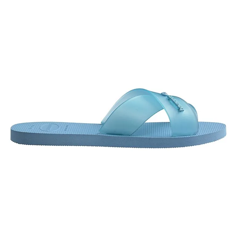 Havaianas® Womens Aqua Jelly Slide Sandals