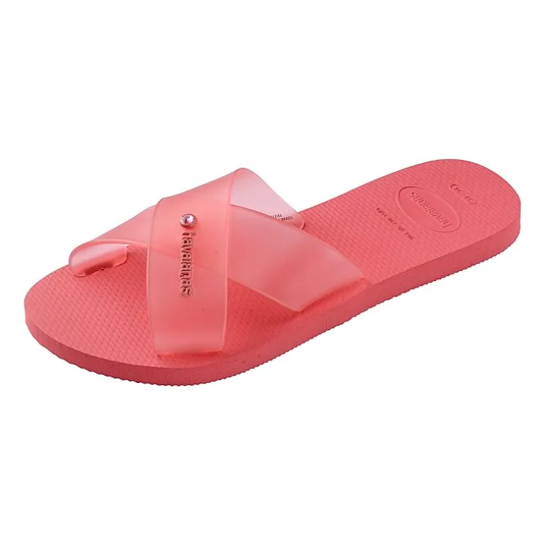 Havaianas® Womens Aqua Jelly Slide Sandals