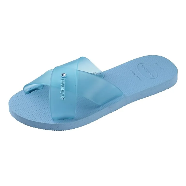 Havaianas® Womens Aqua Jelly Slide Sandals