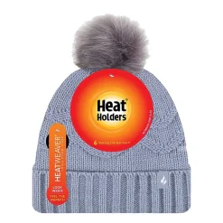Heat Holders  Womens Pom Pom Beanie