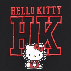 Hello Kitty Boyfriend Tee Womens Juniors Crew Neck Short Sleeve Loose Fit Hello Kitty Graphic T-Shirt