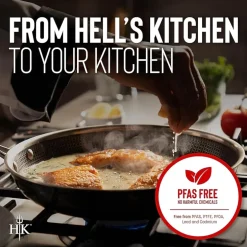 Hell's Kitchen Hybrid Try-Ply Stainless Steel 11
