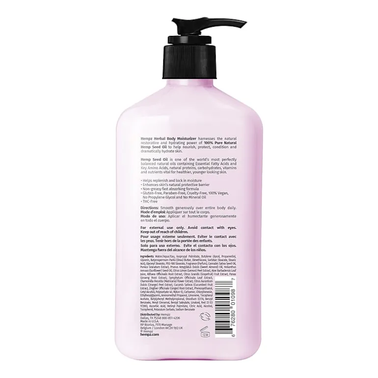 Hempz Pomegranate Herbal Body Moisturizer
