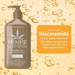 Hempz Vanilla Lux Herbal Body Moisturizer