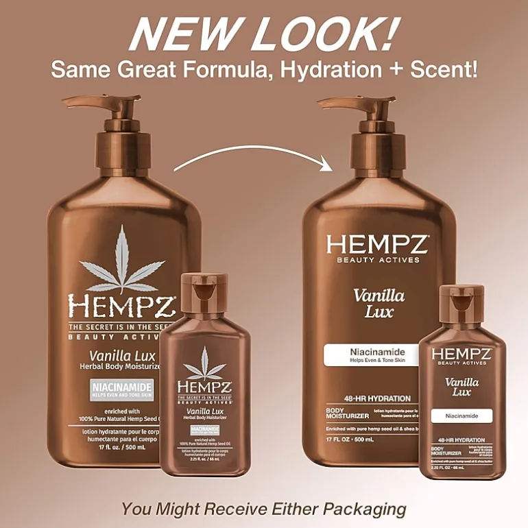 Hempz Vanilla Lux Herbal Body Moisturizer