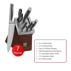 Henckels Graphite 7-Pc. Self Sharpening Knife Block Set
