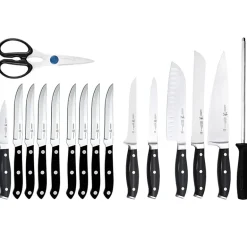 Henckels International Forged Premio 17-pc. Knife Block Set