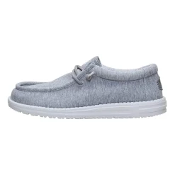 HEYDUDE Wally Stretch Jersey Mens Round Closed Toe Slip-On Shoe