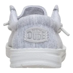 HEYDUDE Wally Stretch Jersey Toddler Boys Round Closed Toe Slip-On Shoe