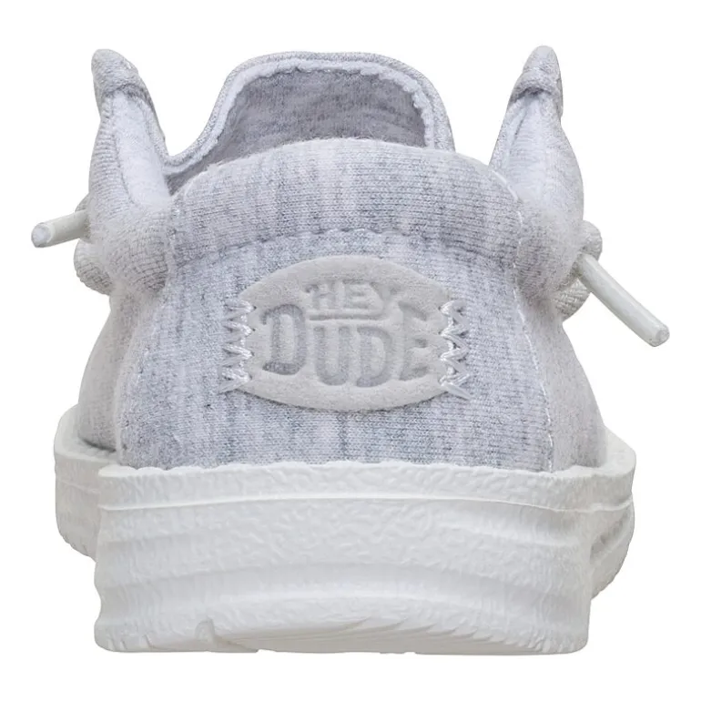 HEYDUDE Wally Stretch Jersey Toddler Boys Round Closed Toe Slip-On Shoe