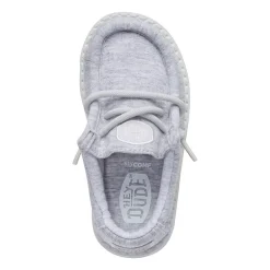 HEYDUDE Wally Stretch Jersey Toddler Boys Round Closed Toe Slip-On Shoe