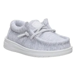 HEYDUDE Wally Stretch Jersey Toddler Boys Round Closed Toe Slip-On Shoe