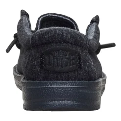 HEYDUDE Wally Stretch Jersey Toddler Boys Round Closed Toe Slip-On Shoe