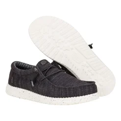 HEYDUDE Wally Stretch Sox Mens Round Closed Toe Slip-On Shoe