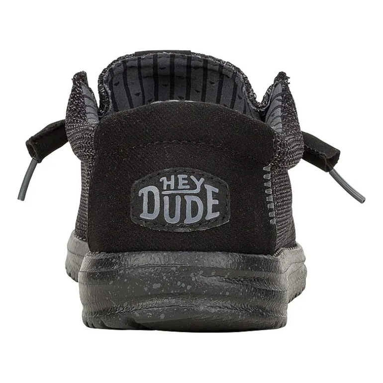 HEYDUDE Wally Stretch Sox Mens Round Closed Toe Slip-On Shoe