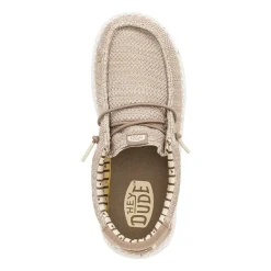 HEYDUDE Wally Stretch Sox Youth Boys Slip-On Shoe