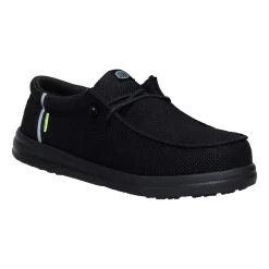 HEYDUDE Wally Work CT Mens Round Slip-On Shoe