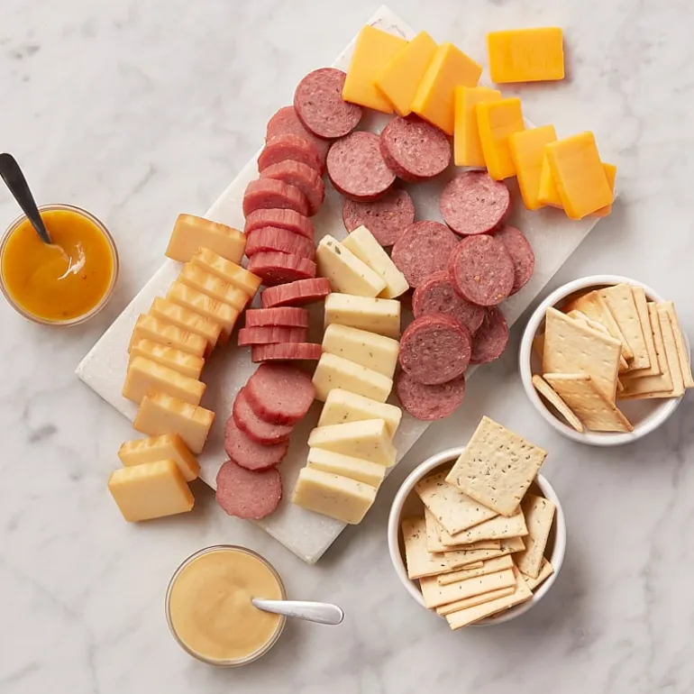 Hickory Farms Signature Flavors Gift Basket Set