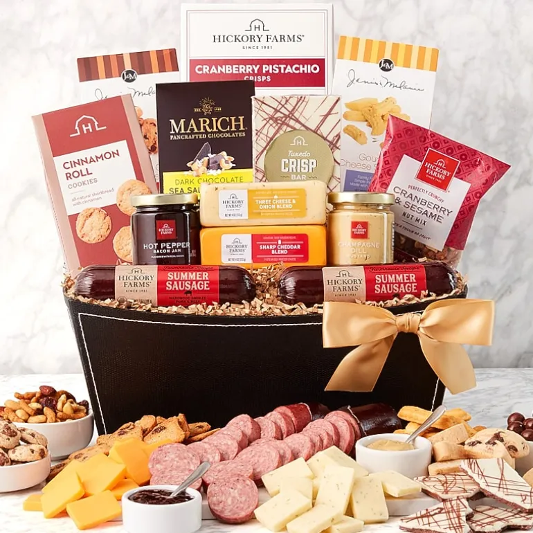 Hickory Farms Ultimate Party Snacks Gift Basket Set