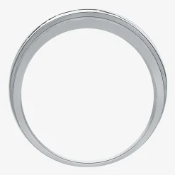 (H-I / I1) 1 CT. T.W. Lab Grown White Diamond 10K Gold Wedding Band