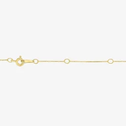 (H-I / I1) Womens 1/3 CT. T.W. Lab Grown White Diamond 10K Gold Cross 18 Inch Pendant Necklace
