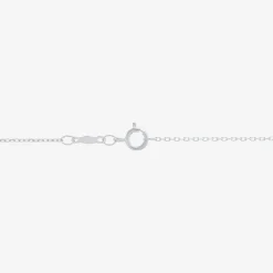 ( H-I/Si1-Si2 ) 2 CT.  Lab-Grown Diamond 14K Gold Pear 18 Inch Pendant Necklace
