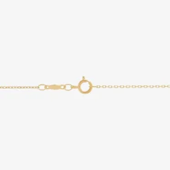 ( H-I/Si1-Si2 ) 2 CT.  Lab-Grown Diamond 14K Gold Pear 18 Inch Pendant Necklace