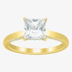 (H-I / Si1-Si2) Womens 1 3/4 CT. T.W. Lab Grown White Diamond 10K Gold Solitaire Engagement Ring