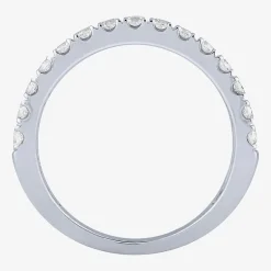 (H-I / Si2) Womens 2 CT. T.W. Lab Grown White Diamond 10K Gold Anniversary Engagement Ring